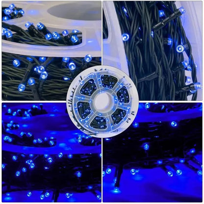 Instalatie de Craciun, Albastru 100M